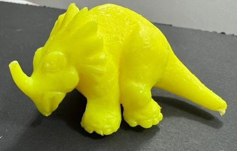 Figure Toy Figurine Figura Triceraptors monocolor amarillo